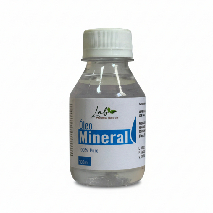 Óleo mineral 100% puro - 100ml - Lab Produtos Naturais em Oferta na Shopee