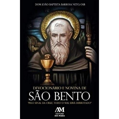 Devocionario e Novena de Sao Bento em Oferta na Shopee