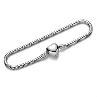 Pulseira Coração em Aço Inoxidável em Oferta na Shopee