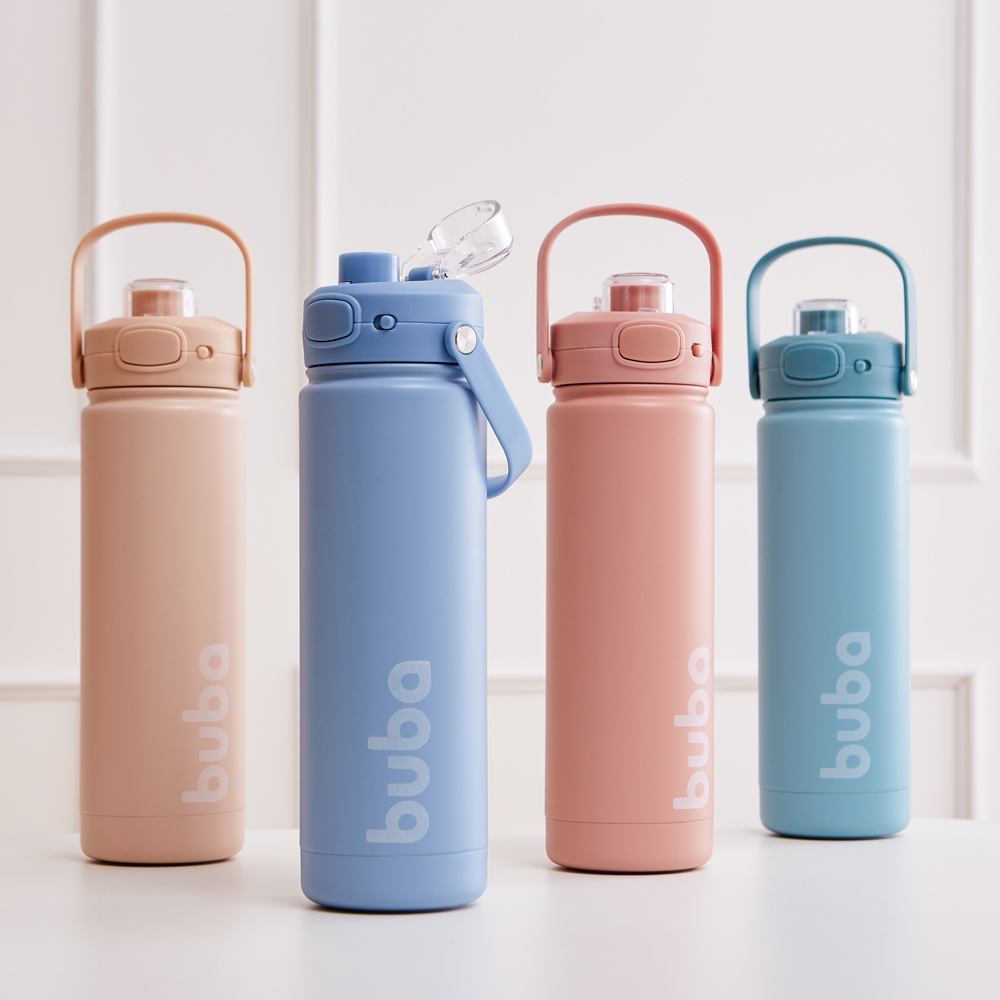 Copo Térmico Parede Dupla 600 ml - 26cm altura – Buba em Oferta na Shopee