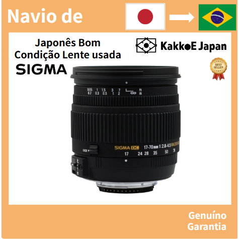 Sigma 17-70 mm F2.8-4.5 DC MACRO HSM para Nikon [Usada No Japão]