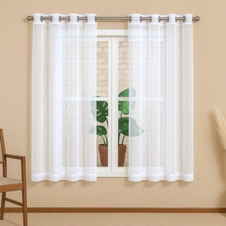 Cortina Linho Flame Voil Flame Gaze 2,00x1,70 Para Quarto E Sala em Oferta na Shopee