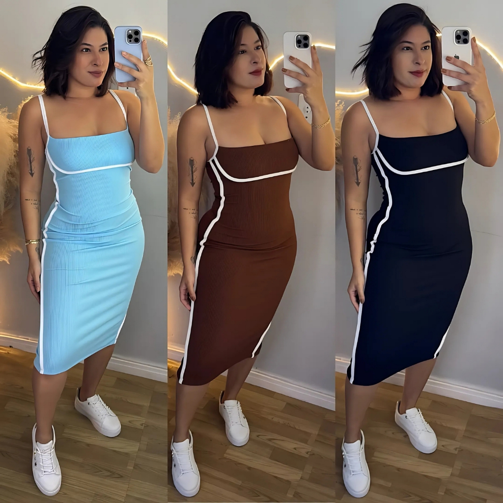 Vestido Decote Reto na Black Friday 2025 | BuscaProdutos