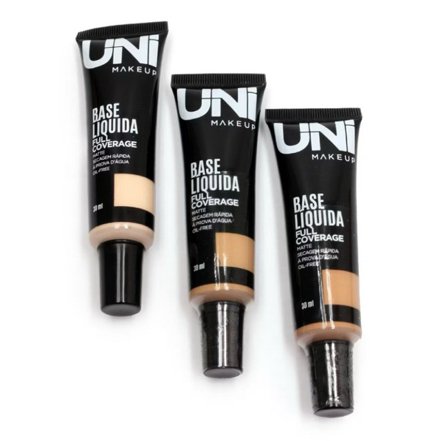 Base Líquida Matte Full Coverage - Uni Makeup