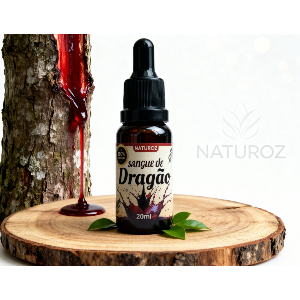 Seiva Sangue De Dragão - Sangre de grado 100% Puro Da Amazônia 20 Ml
