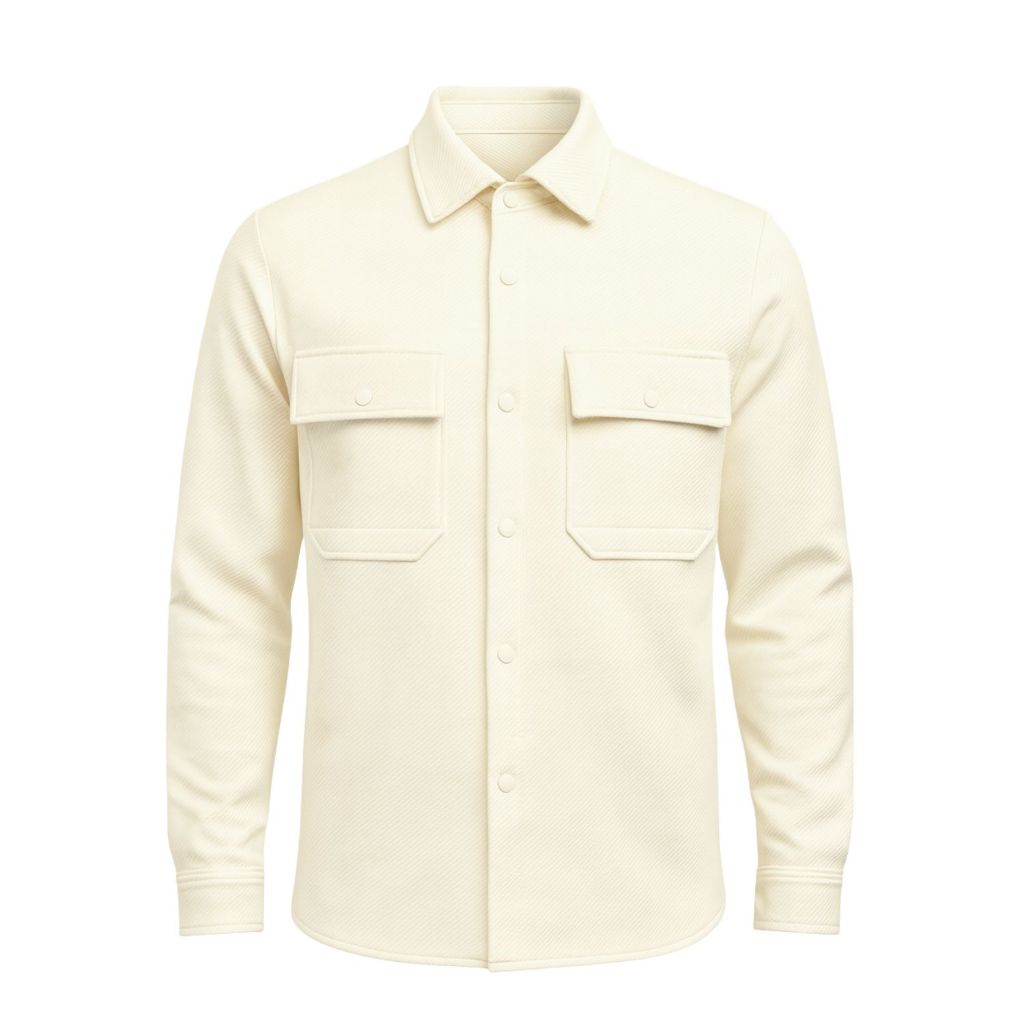 Casaco Masculino Estilosa Sobretudo Dois Bolsos Moderno