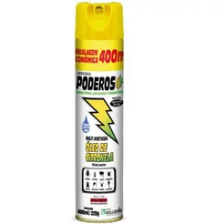 Inseticida Aerossol 400ml Poderoso Oleo De Citronela - Kelldrin