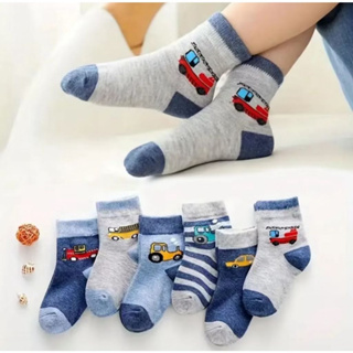 Kit Pares de Meias Masculino Infantil e Bebê Menino meias Algodão Criança 2 a 10 anos em Oferta na Shopee