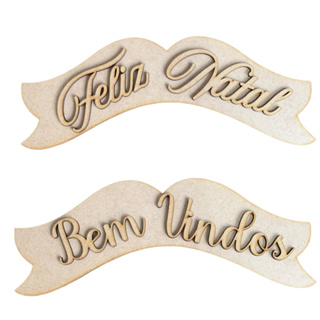 Placa MDF Bem Vindos Decorativa Faixa Corte Laser Artesanato Cru em Oferta na Shopee