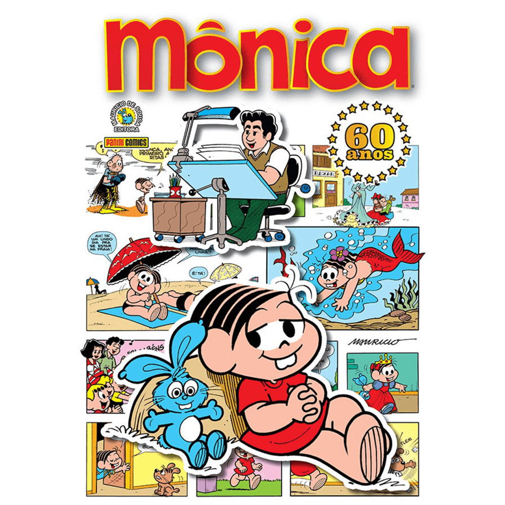 Livro - Mônica 60 Anos - Novo/Lacrado em Oferta na Shopee