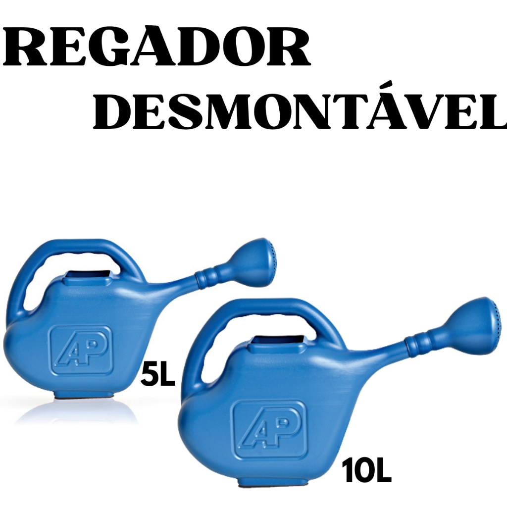 Regador Desmontável 5L a 10L - Praticidade e Estilo para Seu Jardim TOY  25156\25157 em Oferta na Shopee