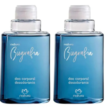 Kit Refil Desodorante Spray Biografia Masculino (2 unidades)