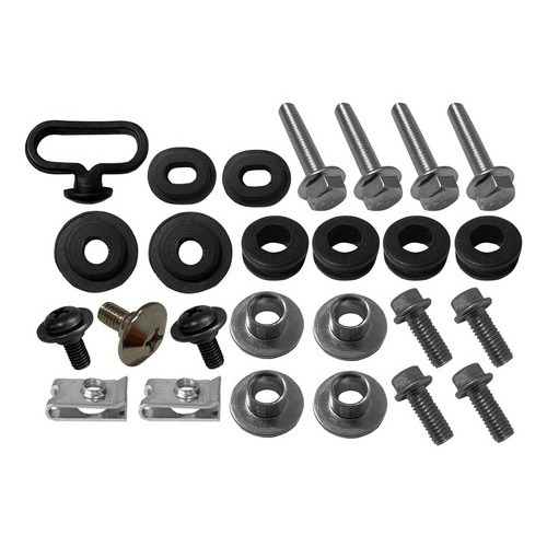 Kit Parafusos e borracha buxa presilhas fixação de carenagem Cg titan 150 04 05 06 07 08 em Oferta na Shopee