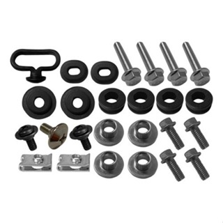 Kit Parafusos e borracha buxa presilhas fixação de carenagem Cg titan 150 04 05 06 07 08 em Oferta na Shopee