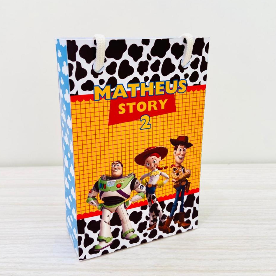 SACOLINHA P PERSONALIZADA TOY STORY / LEMBRANCINHA TOY STORY / ANIVERSÁRIO TOY STORY / FESTA TOY STORY