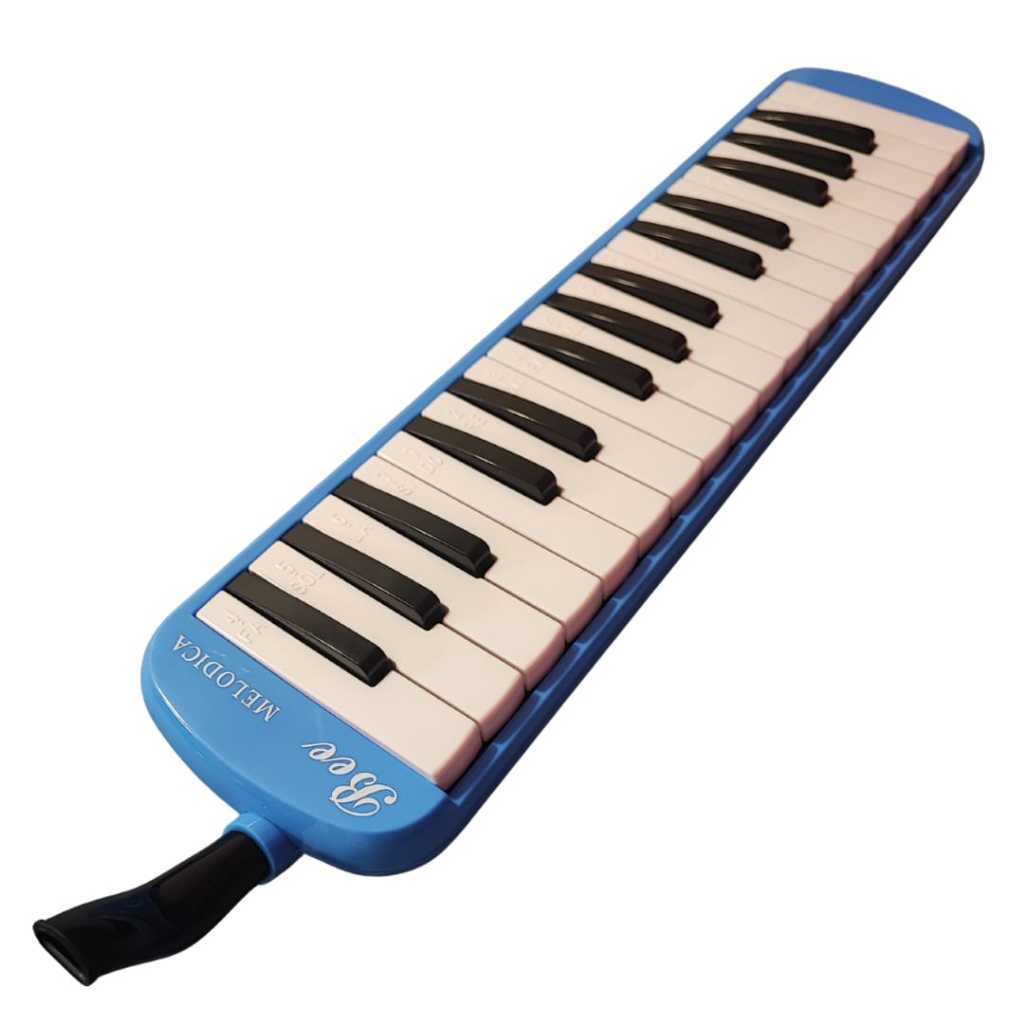 Escaleta Melódica 32 Teclas com Bag Azul Bee