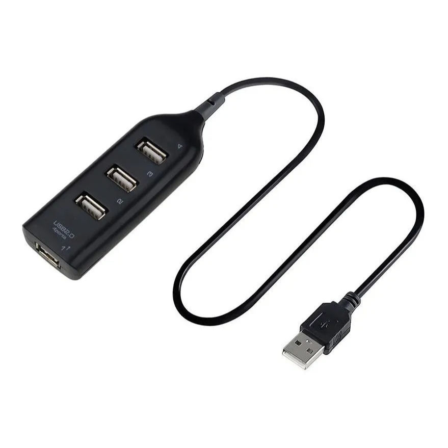 Hub Usb 4 Portas 2.0 Plug And Play Hi-speed