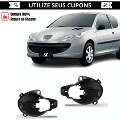 Par/Un Suporte Farol Milha 207 2009 2010 A 2015 Auxiliar