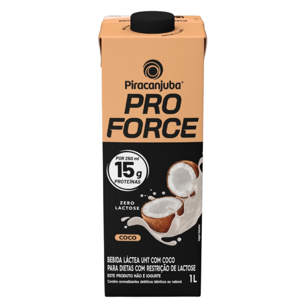 Piracanjuba ProForce 15g Zero Lactose Sabor Coco 1L