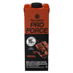 Piracanjuba ProForce 15g Zero Lactose Sabor Chocolate 1L