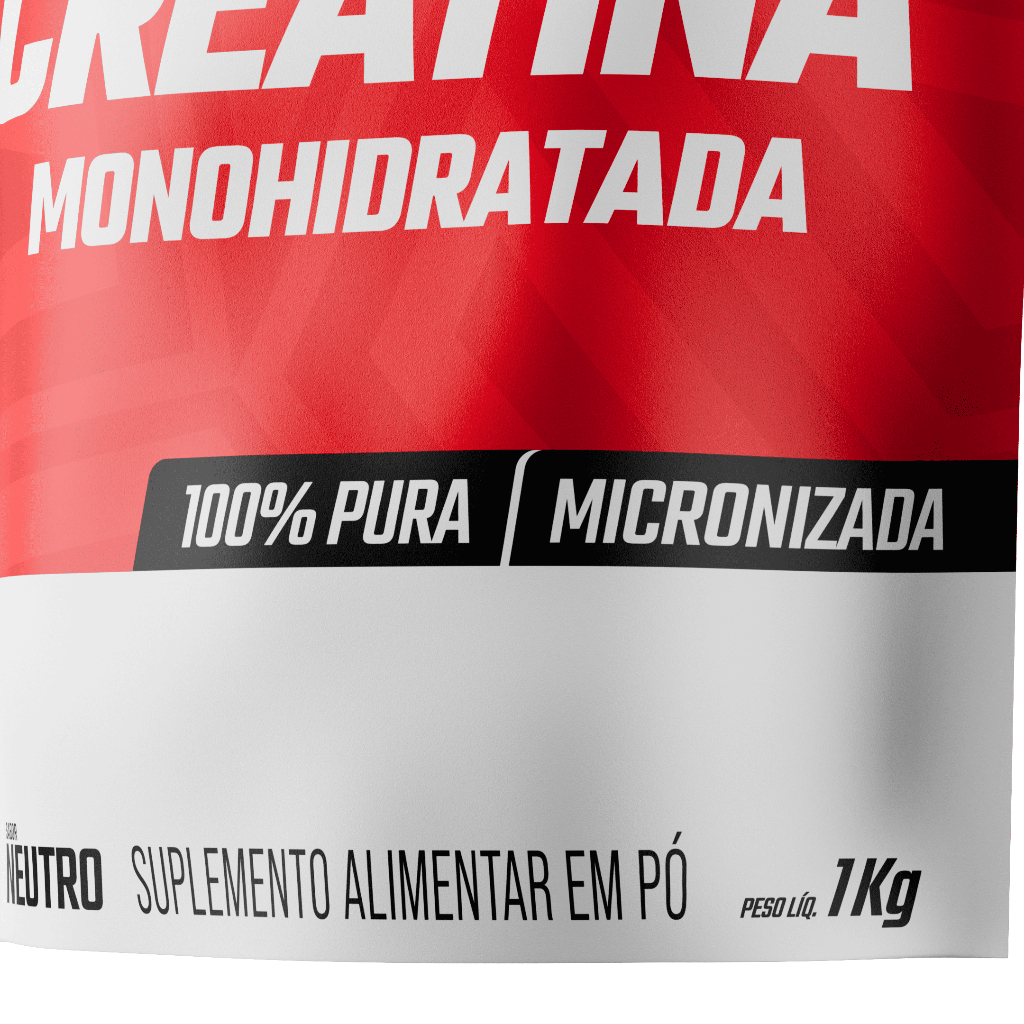 Detalhes do FTW Creatina Monohidratada Refil - Energia, Força Muscular 100% Pura - Sabor Neutro
