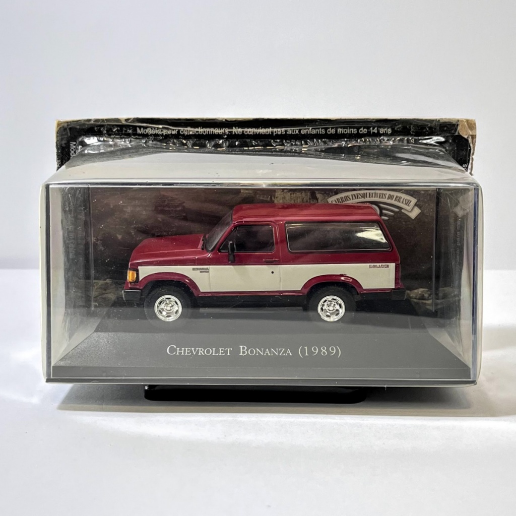 Carros Inesquecíveis Do Brasil: Chevrolet Bonanza 1989 - Edição 75 - ITEM NOVO NA CAIXA LACRADA