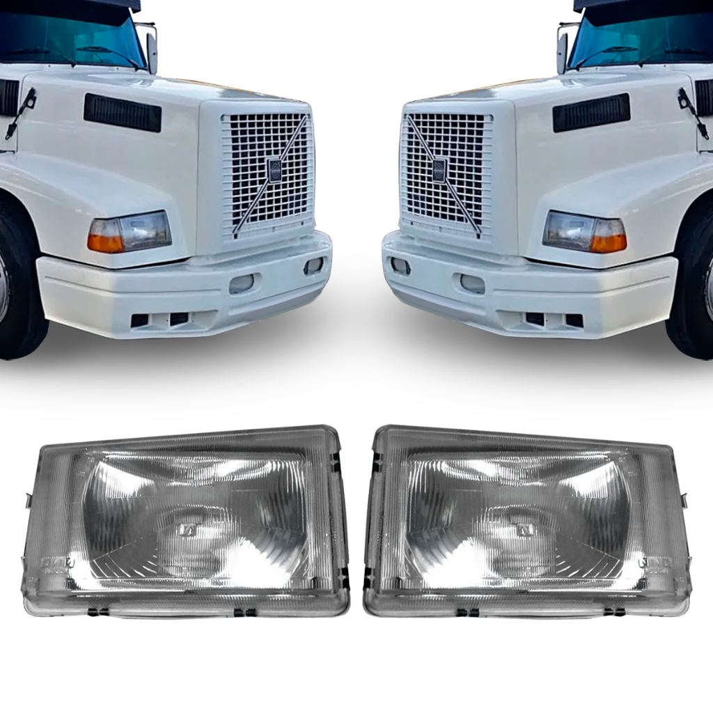 Farol da Nino Alto e Baixo Compatível Caminhões Volvo Modelo NL EDC Do Ano 1987 a 1997