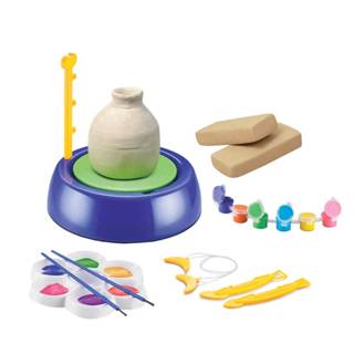 Máquina De Modelar Cerâmica Infantil Brinquedo Com 6 Acessórios A Pilha - Dm Toys em Oferta na Shopee