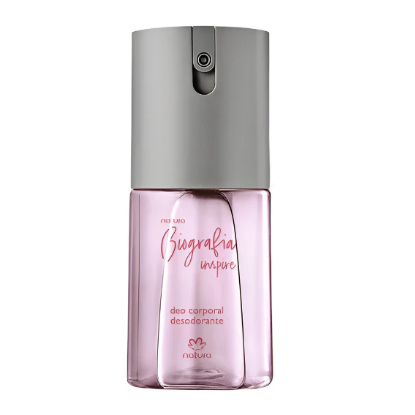 Desodorante Biografia Inspire Feminino 100ml.Natura