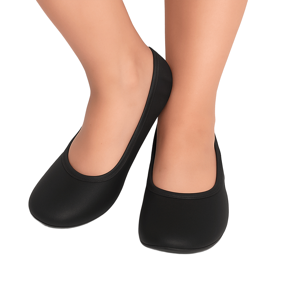 Sapatilha Preta Simples de Carnaval Ballet Diversão Festa Fantasia Cosplay jazz Mole Apresentação em Oferta na Shopee