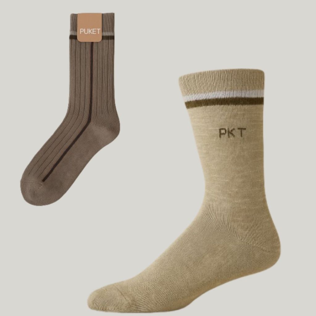 2 Pares de Meia Casual Social 39 a 44 conforto elegância praticidade conforto térmico