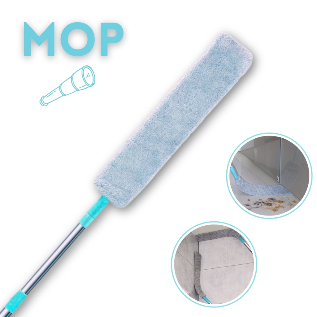 MOP Profissional Retangular Limpeza de Vãos e Cantos Adaptavel em Oferta na Shopee