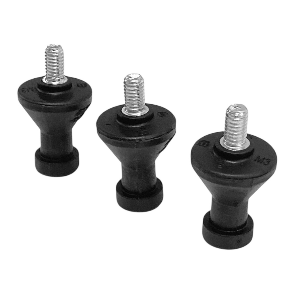 Kit 3 Pinos Fixação Filtro De Ar Fiat Uno Palio Strada