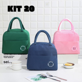 5 à 20 Bolsas Térmicas Para Marmita Lancheira Portátil Viagem