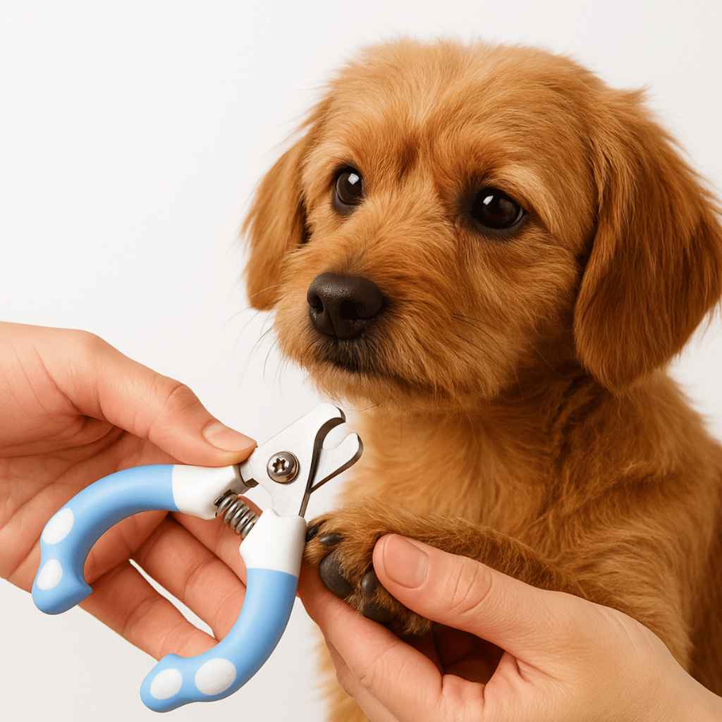 Kit Cortador De Unhas Para Cachorro e Gato Pet Em Aço Inoxidável Lixa Tesoura Cuidados Com Garras
