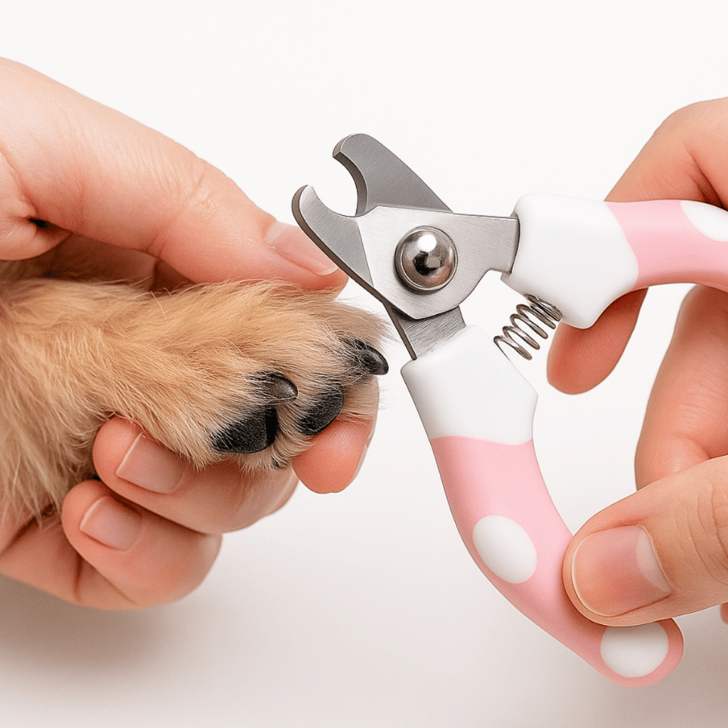 Kit Alicate Cortador De Unha Para Cães e Gatos Pet com Lixa Tesoura Cuidados Com Garras