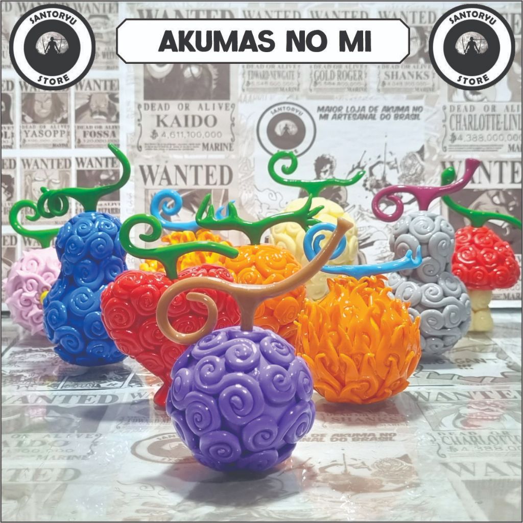 Action Figure - Akuma no mi 5cm - One Piece - Luffy