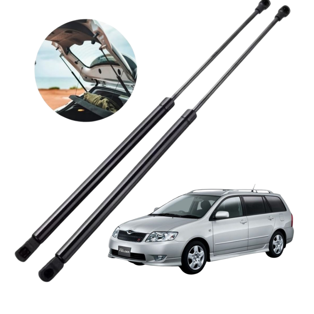 Par Amortecedor Porta-Malas Toyota Corolla Fielder 2003-2022 Pistão Haste Hidráulica Gás