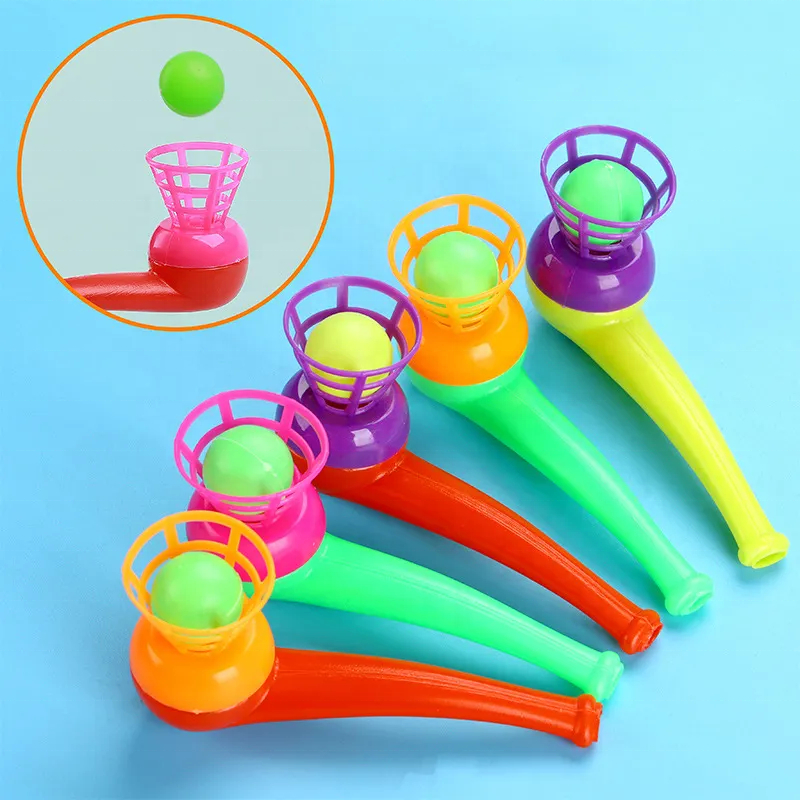 Kit 20 Cachimbo Colorido Lança Bolinha – Brinquedo Educativo, Festa Infantil e Brinde Criativo