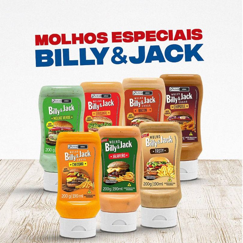 Molho Billy Jack para Lanches - Comprar com Melhor Preço em Essenciais para Culinária