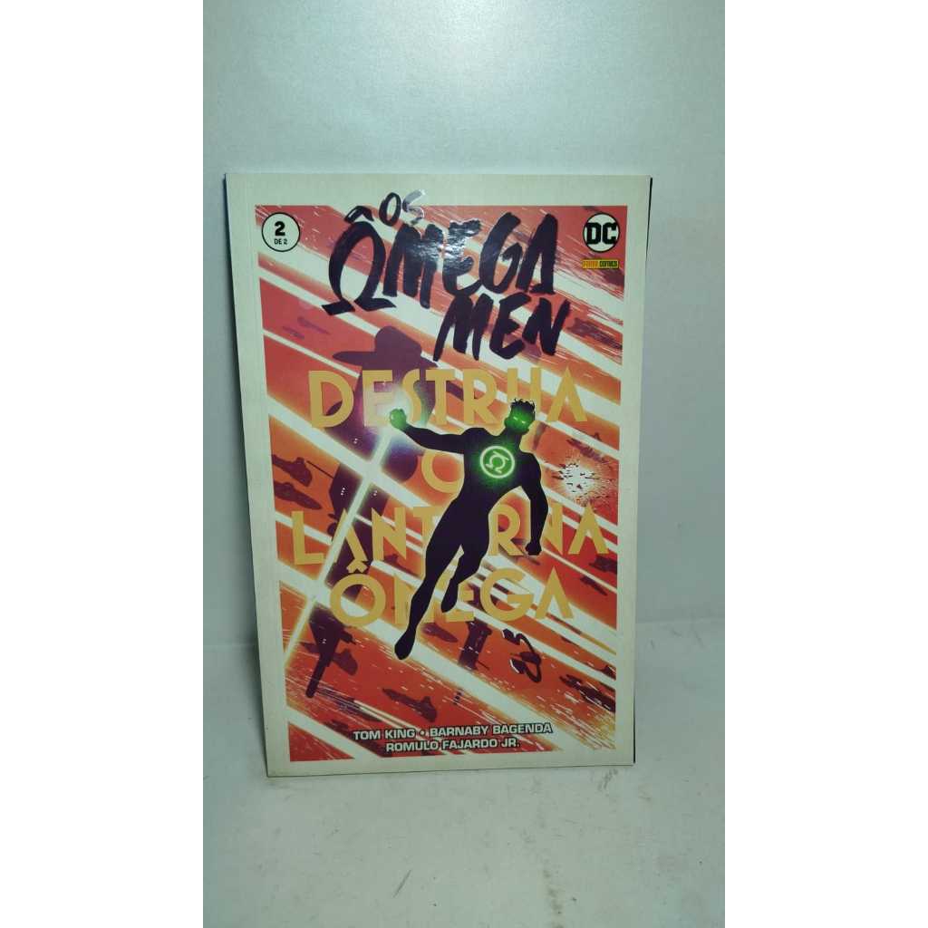Livro-Hq  Destrua o Lanterna ômega