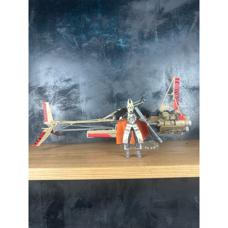 Nave e Boneco Articulado Hasbro Enfys Nest Swoop Bike - Star Wars Black Series