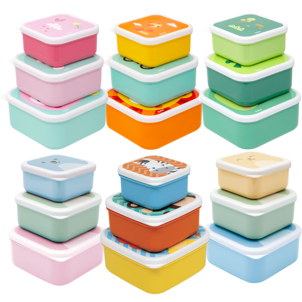 Kit 3 Potes Papinha Buba Gumy 250 350 550 Ml Promocao