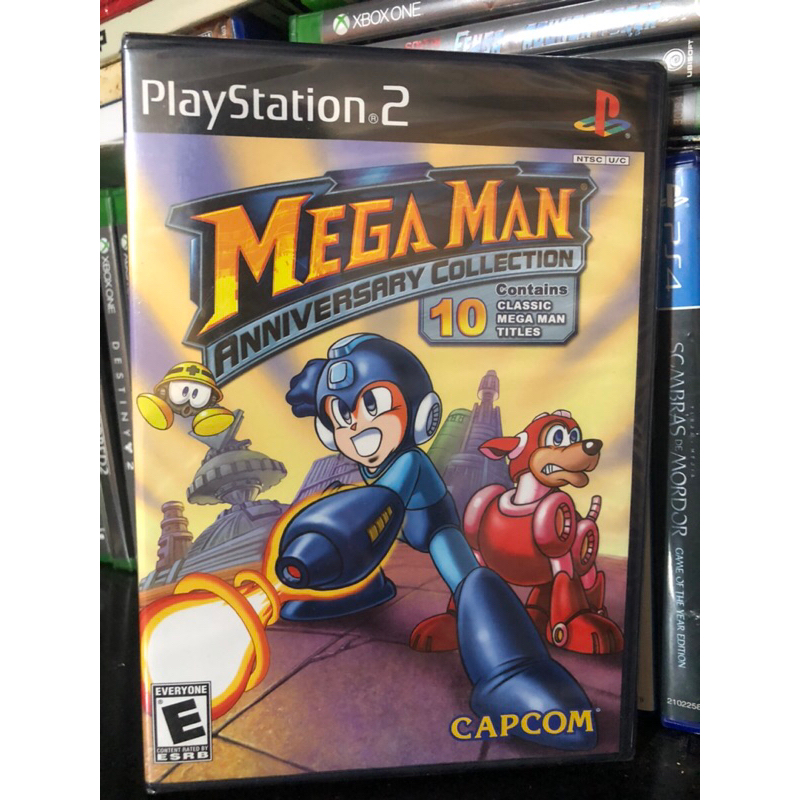 jogo Mega Man anniversary collection ps2 (lacrado)