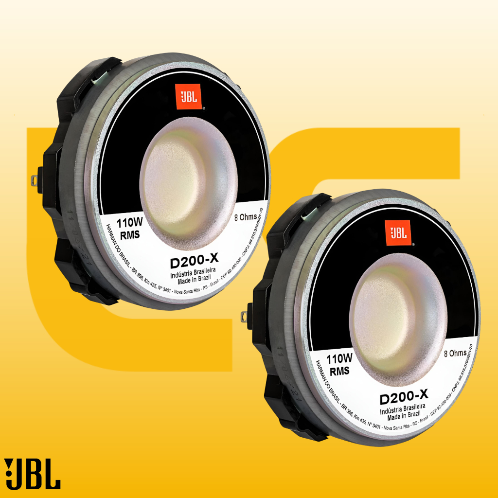 KIT C/ 2UN Drive Selenium Jbl D200X Corneta D200X Selenium Original C/nf em Oferta na Shopee
