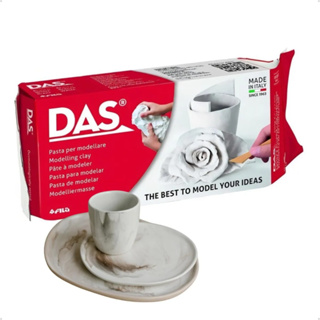 Pasta Das Para Modelar Cerâmica Fria Sem Forno 1kg Branco em Oferta na Shopee