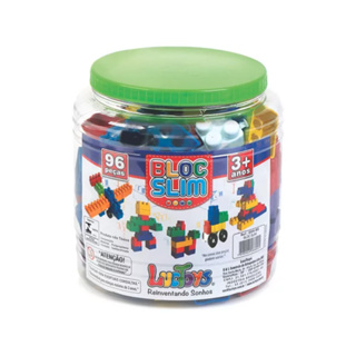 Blocos de Montar Peças Pote Brinquedo Didático Educativo Kit P/ Festa Aniversário Infantil Criança em Oferta na Shopee