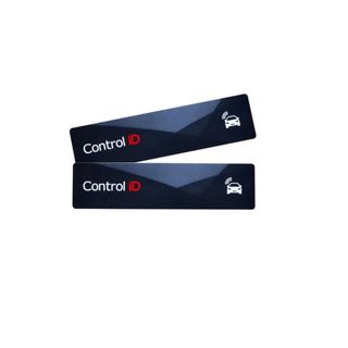 Kit 2 Etiqueta Adesiva Veicular Tag para Portão Condominio RFID UHF CONTROL ID
