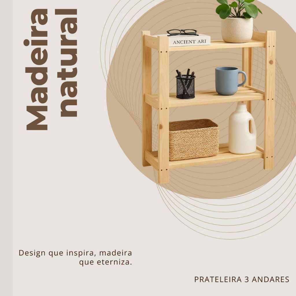 Prateleira Baixa de Madeira: Onde Comprar | BuscaProdutos