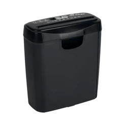Fragmentadora de Papel Eletrica Automática Trituradora Picotadora Silenciosa LuvinCo Preto